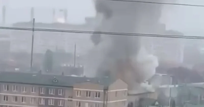 Дроны атакуют Грозный видео