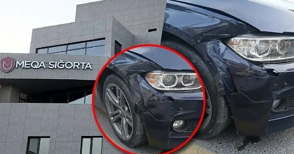 Jurnalistin maşınını vurdular Sığorta zərəri ödəmir