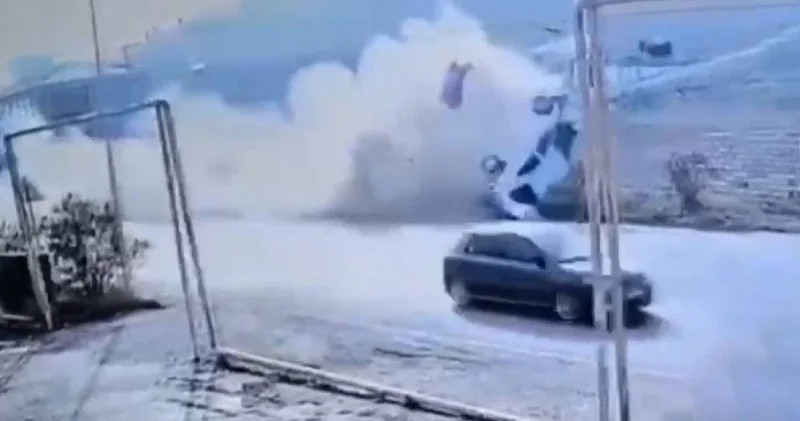 Abşeronda maşın aşıb, ölən var VİDEO