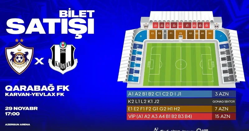 “Qarabağ”ın Premyer Liqa matçı 3 manata