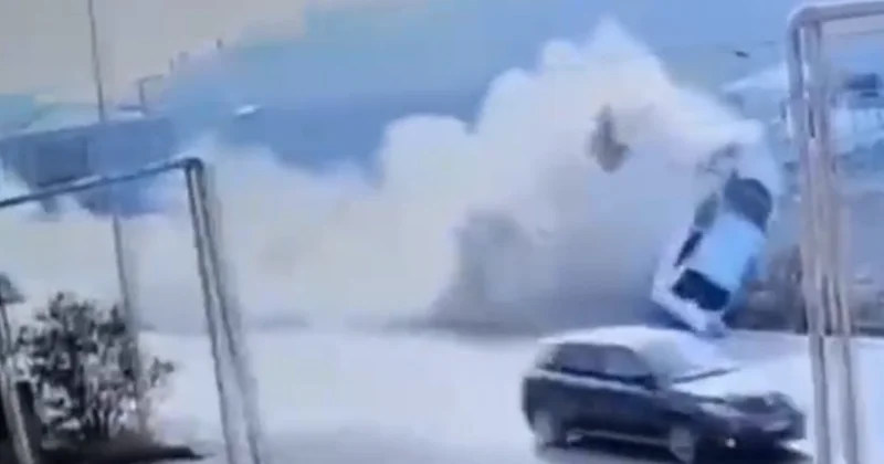 BDYPİ ötən gün Məmmədli Fatmayı yolunda baş verən ağır qəzanın görüntülərini yayıb