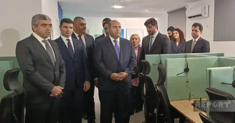 Füzulidə m10 və Milliön Telesatış mərkəzi istifadəyə verilib FOTOLAR