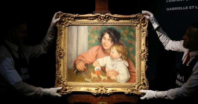 Naməlum Renuar tablosu 1,8 milyon avroya satıldı