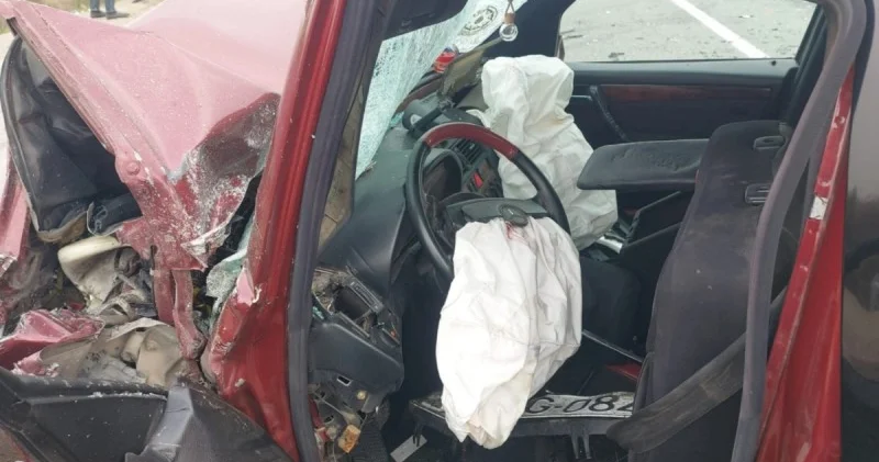 İmişlidə üç avtomobil toqquşdu, xəsarət alanlar var