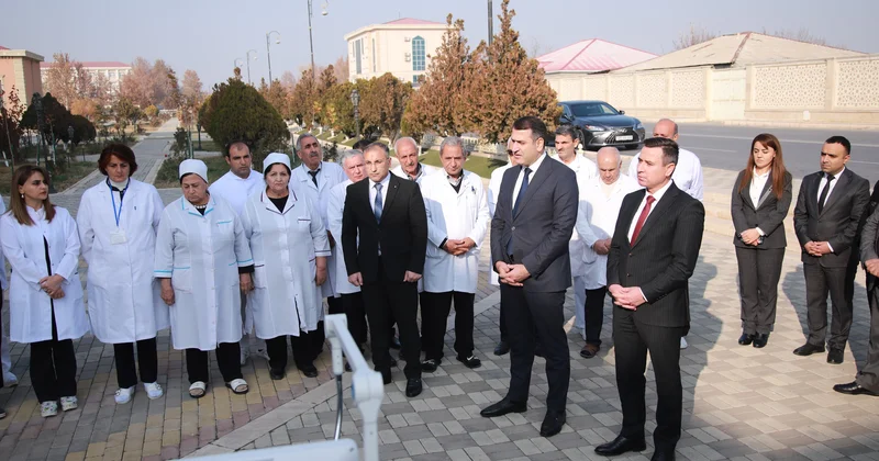Naxçıvanda xəstəxanaya müasir avadanlıqlar verilib FOTOLAR