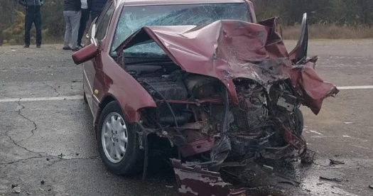 İmişlidə zəncirvari qəza: 3 nəfər yaralandı