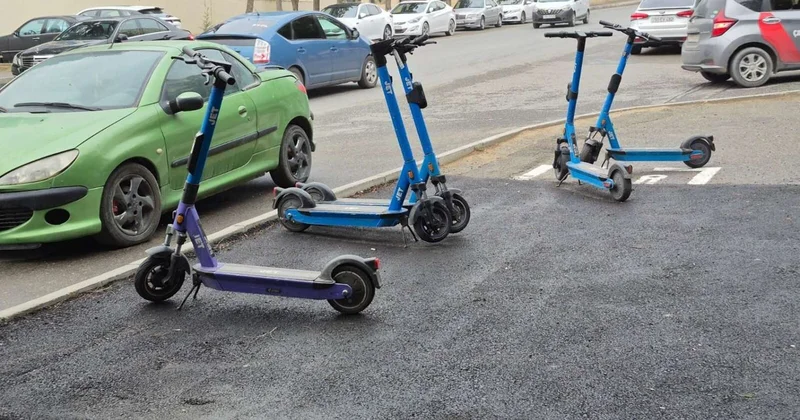 Elektrikli skuterlərlə bağlı təklif 18 yaşdan yuxarı olsun VİDEO