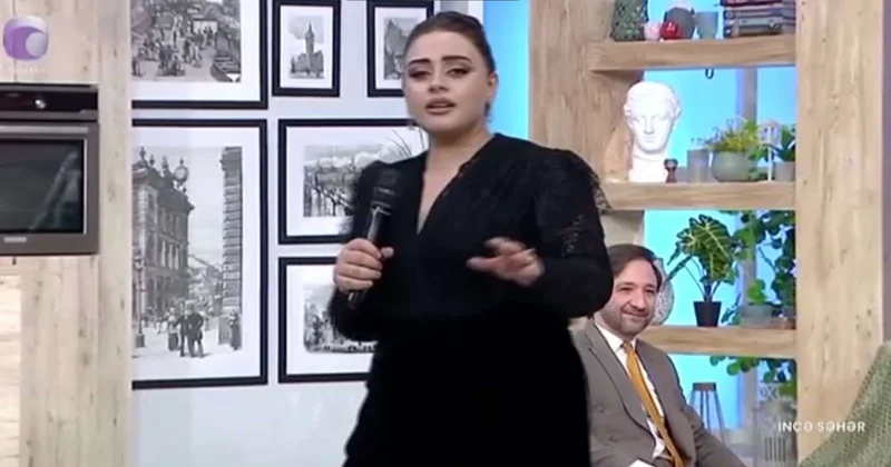 Almaxanımın qatıldığı veriliş yarımçıq dayandırıldı Müğənninin ifasından sonra VİDEO