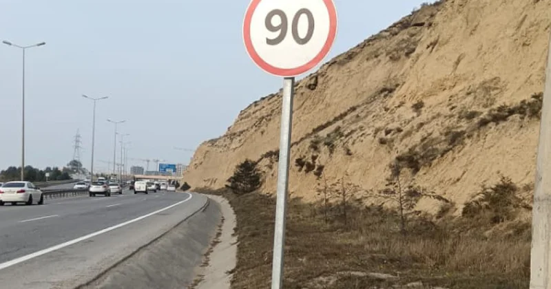 Sürücülərin nəzərinə! Bakıdakı bu yolda sürət həddi dəyişdirildi
