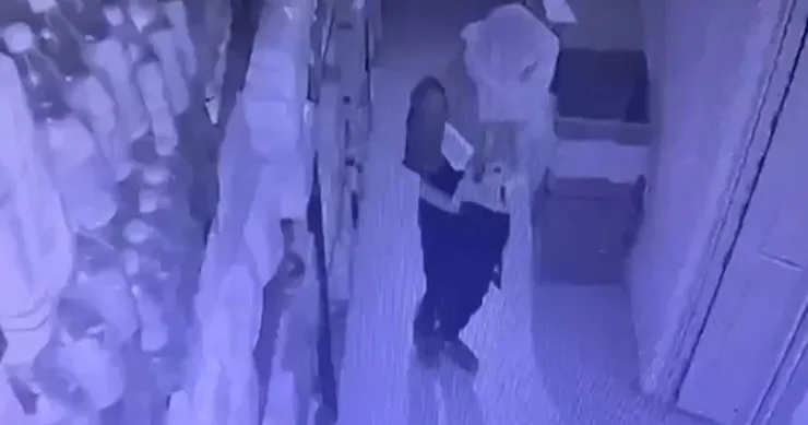 Abşeronda marketlərdən silsilə OĞURLUQ HADİSƏ ANI