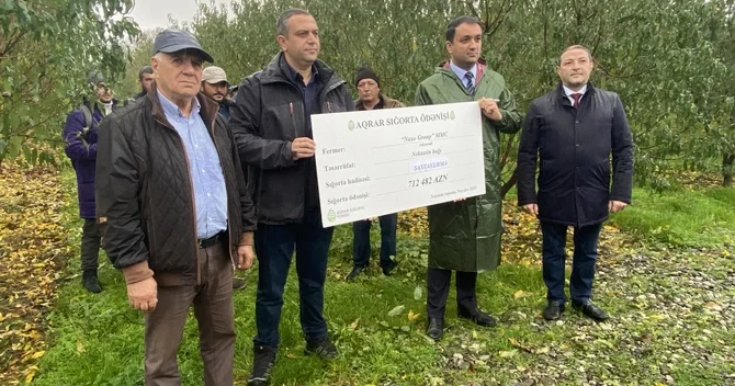 Azərbaycanda meyvə bağını şaxta vurması üzrə 712 min manat sığorta ödənişi edilib