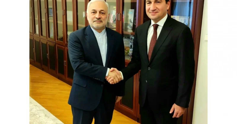 Hikmət Hacıyev İran XİN rəhbərinin müavini ilə regional məsələləri müzakirə edib