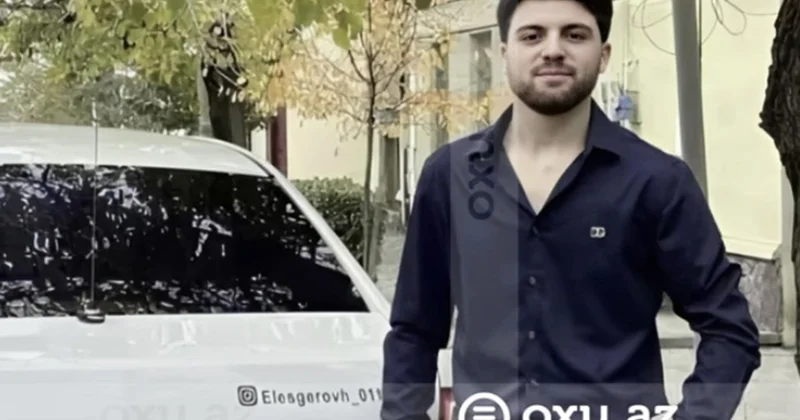 Fatmayıda taksi ağır qəza törətdi 21 yaşlı sürücü öldü Video