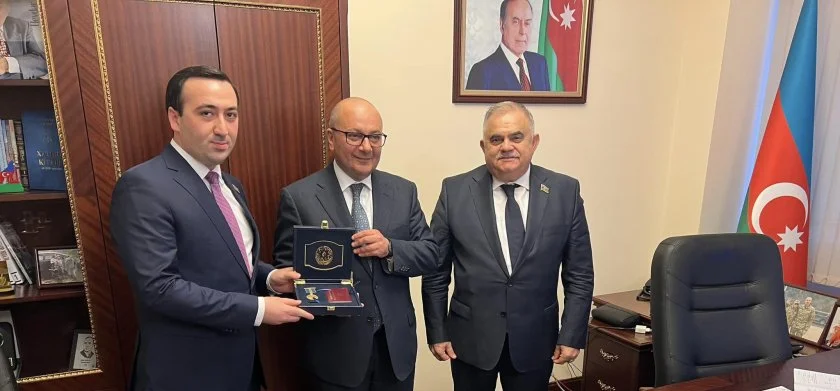 Mahir Süleymanlı Minatəmizləmə Agentliyinin yubiley medalı ilə təltif edilib