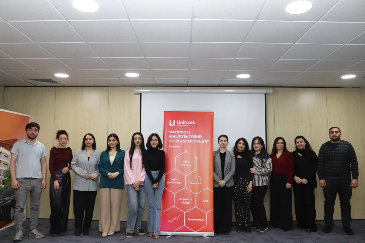 Unibank jurnalistlər üçün dayanıqlı maliyyə mövzusunda seminar keçirib Azərbaycanda özəl xəbərlər, araşdırmalar, təhlillər və müsahibələrin tək ünvanı