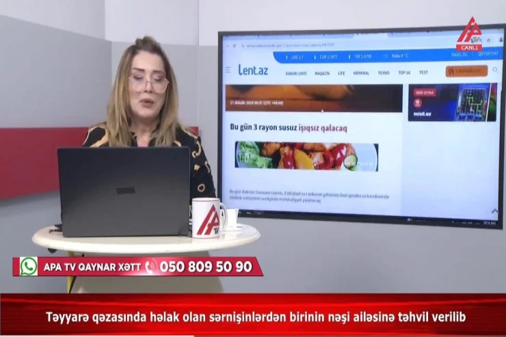 AZALın təyyarəsinin düşdüyü qəza ilə bağlı son məlumatlar XəbərAPAran