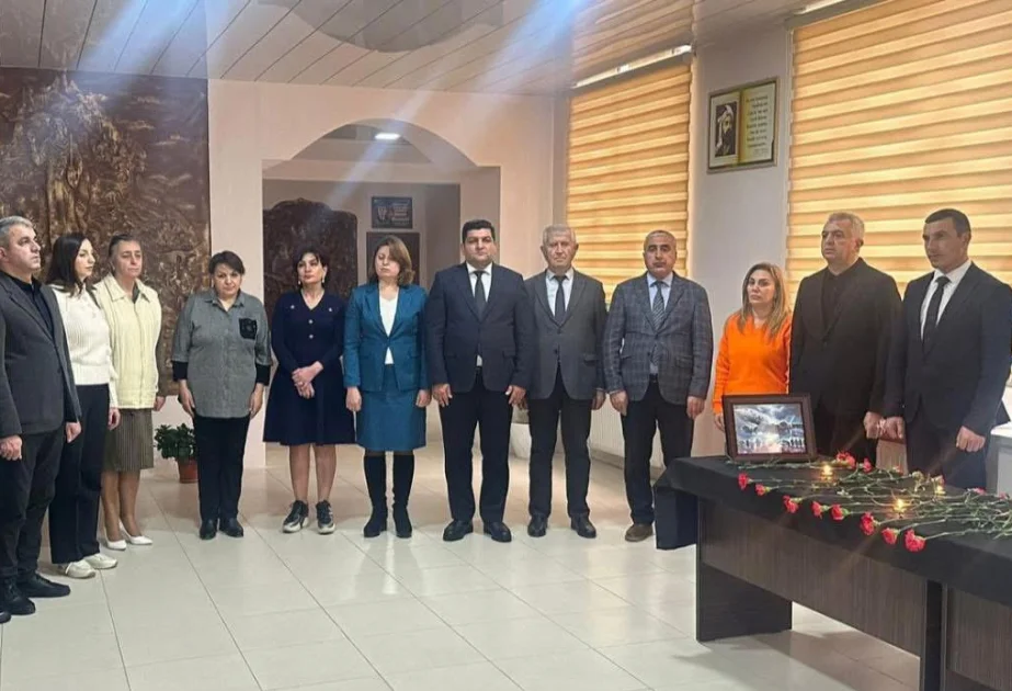 Pedaqoji Universitetdə Aktau faciəsinin qurbanları anılıb AZƏRTAC