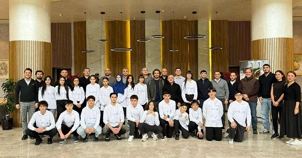 Olimpiya çempionları şəhid övladları ilə görüşdü