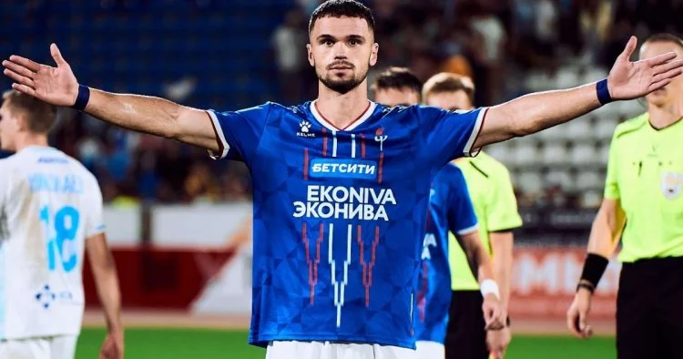 Şamaxı nın sabiq futbolçusu Rusiyanın I Liqasında bombardirdi 13 qol vurub