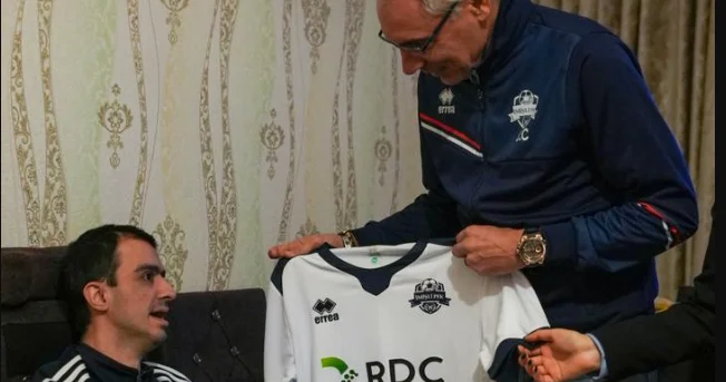 “İmişli” fiziki məhdudiyyətli gənci sevindirdi