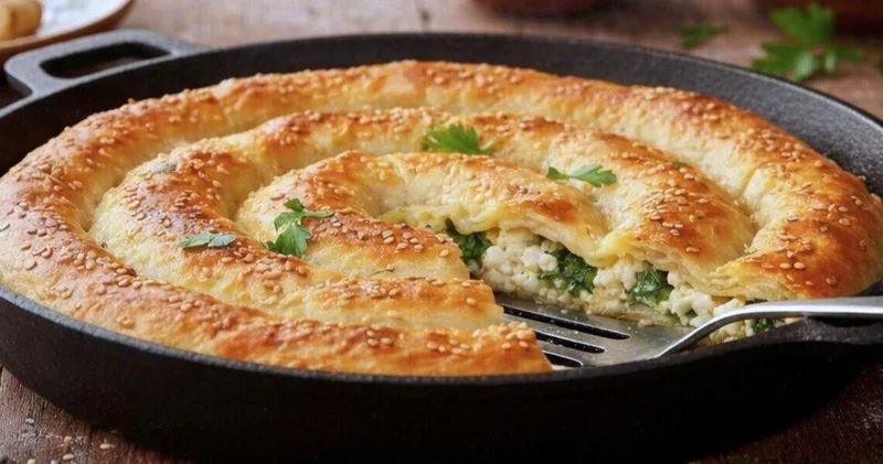 Qəfil qonaq üçün 10 dəqiqəlik tava börəyi resepti