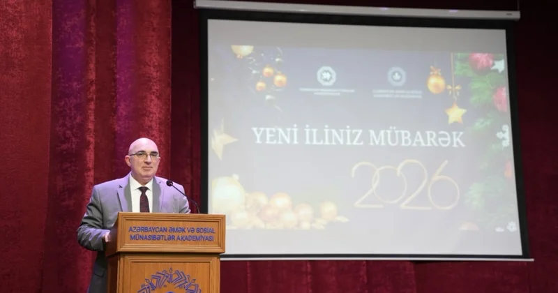 Əmək və Sosial Münasibətlər Akademiyasında Yeni il tədbiri keçirildi FOTOLAR