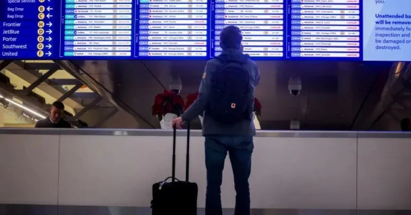 ABŞ da 3 mindən çox uçuş təxirə salınıb