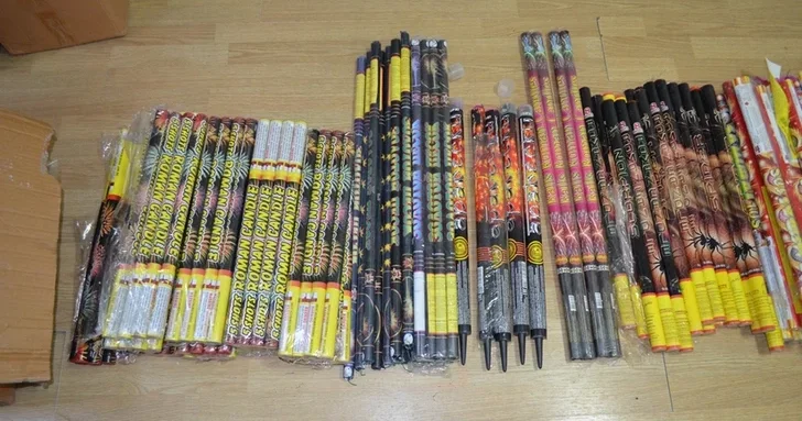 За сутки в Азербайджане задержали 20 торговцев опасной пиротехникой