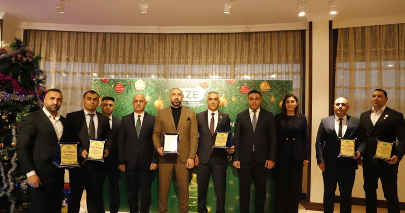 Naxçıvanda idman və ictimai həyatda fərqlənən qabaqcıl gənclər mükafatlandırılıb