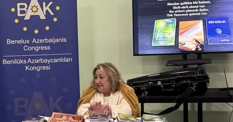 Rotterdamda Sima Cəfərovanın iki kitabının təqdimat mərasimi olub