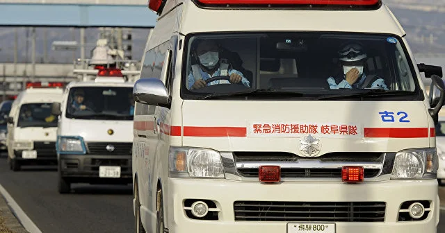 Yaponiyada ağır qəza: 67 avtomobil toqquşdu