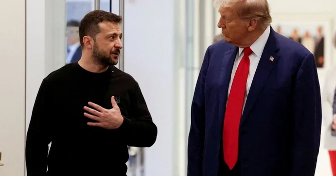 Zelenski: Sabah Ukrayna ilə ABŞ arasında 5 əsas məsələ müzakirə olunacaq