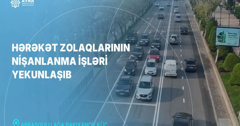 Bakının Bakıxanov küçəsində darboğaz effekti aradan qaldırılıb