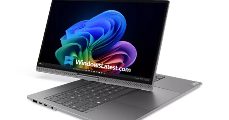 Lenovo готовит ноутбук с моторизованным поворотным экраном