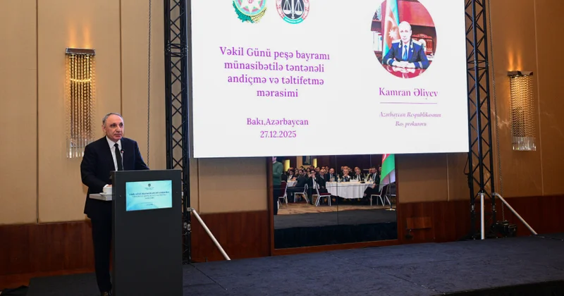 Baş prokuror: Yaxşı istintaqçı, prokuror daim savadlı, təcrübəli vəkillərin bilik və bacarıqlarından istifadə etməlidir