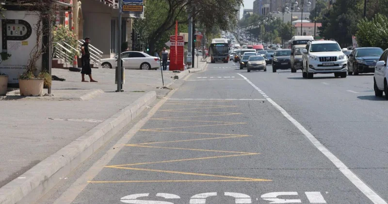 На этой улице в Баку увеличено количество полос