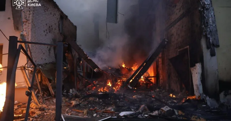 Rusiya ordusu Kiyevə hücum edib, 28 nəfər yaralanıb FOTO YENİLƏNİB 1