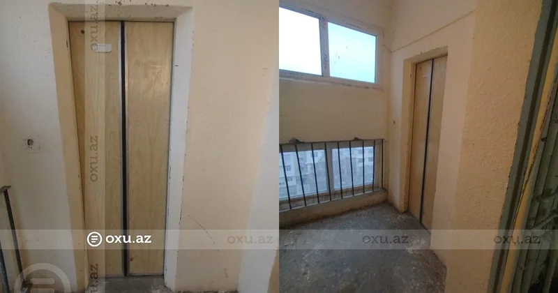 Nizami rayonunda lift problemi: Sakinlər çətin vəziyyətdə qalıblar