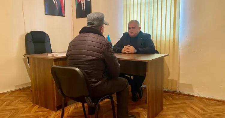 Arzu Nağıyev vətəndaş qəbulu keçirdi FOTO