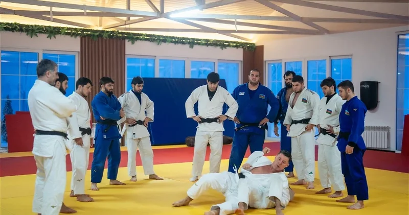 Дзюдоисты Азербайджана оттачивают мастерство в Губе