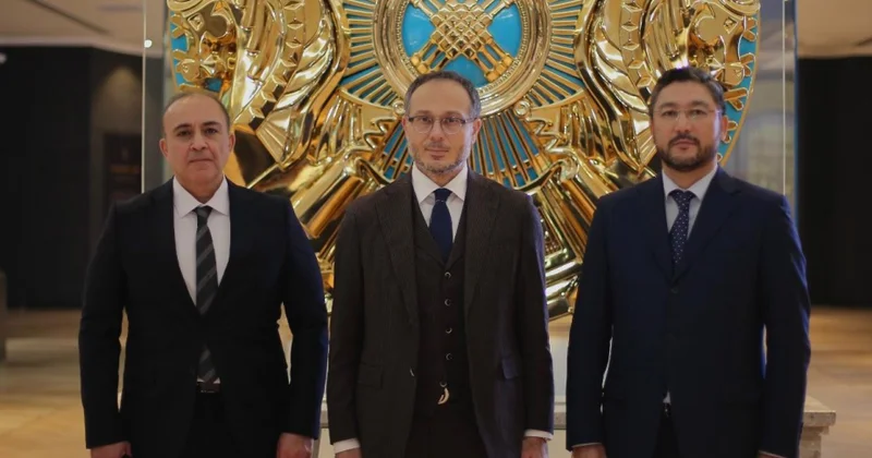 TÜRKPA nümayəndə heyəti Qazaxıstan Prezident Mərkəzini ziyarət edib