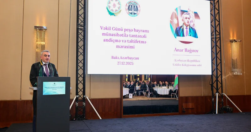 Anar Bağırov: 60 yeni vəkilin and içməsindən sonra Azərbaycanda vəkillərin ümumi sayı 2836 nəfərə çatır