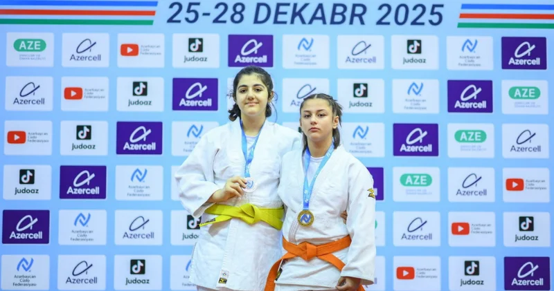 Завершились индивидуальные соревнования чемпионата Азербайджана по дзюдо U14 ФОТО