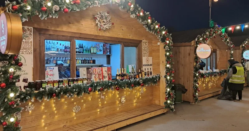 Зимняя сказка открылась в Ханкенди Minval Politika