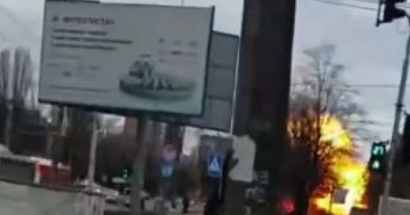 Rus PUA sı dayanacağı vurdu Anbaan video