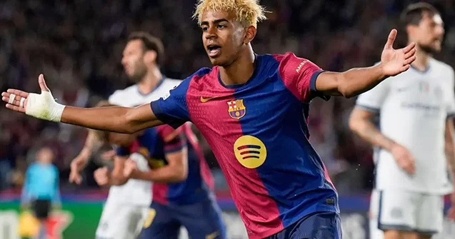 Lamin Yamal Avropada ən yaxşı seçildi