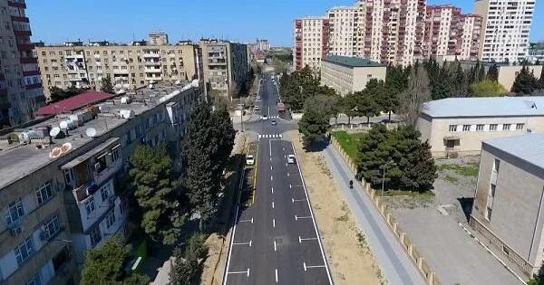 Bu yolda hərəkət zolaqlarının sayı artırıldı