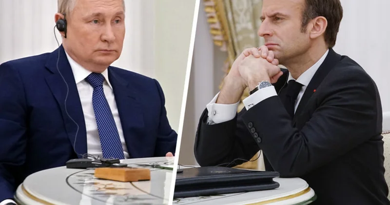 Искра между Макроном и Путиным не пробежала