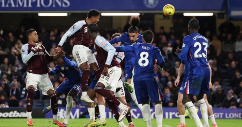 Астон Вилла , обыграв Челси , одержала 11 ю победу подряд