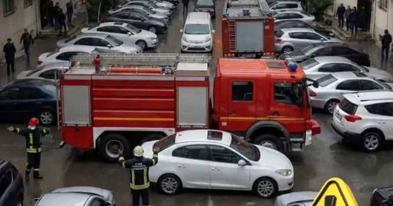 МЧС: Не превращайте бакинские дворы в непреодолимые автопарковки ФОТОФАКТ